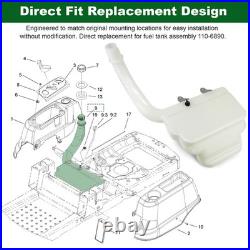 110-6890 Gas Fuel Tank fit Toro TimeCutter Lawnmower Zero Turn Riding Mower