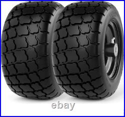 11X6.00-5 Flat Free Lawn Mower Tire and Wheel, Solid Front Tires for Zero Turn M
