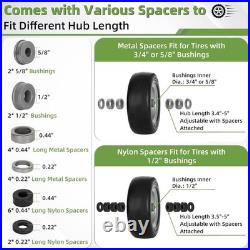 11-Inch Puncture-Proof Lawn Mower Tires for Zero Turn Mowers Easy Installation