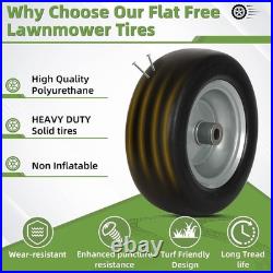 11-Inch Puncture-Proof Lawn Mower Tires for Zero Turn Mowers Easy Installation