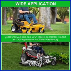 11-Inch Puncture-Proof Lawn Mower Tires for Zero Turn Mowers Easy Installation