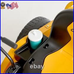 12V Rechargeable Battery Ride On Cub Cadet Zero Turn Mower FREE SHIP