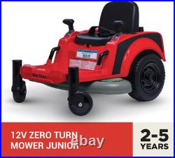 12V Zero Turn Lawn Mower Jr. Ride on Toy Riding Lawn Mower, Outdoor Toys, Kids