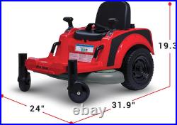 12V Zero Turn Lawn Mower Jr. Ride on Toy Riding Lawn Mower, Outdoor Toys, Kids