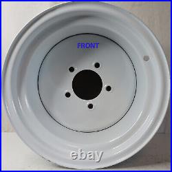 Cerchio In Acciaio 12x10.5 Per Trattorino E Zero Turn – 5 Bulloni Da 4.5 Pollici, Monitor