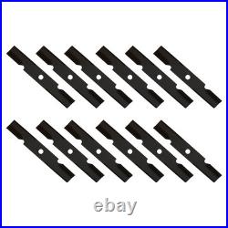 12 High Lift Mower Blades Fits Exmark Zero Turn Mower 48 Deck Repl. 103-6401-S