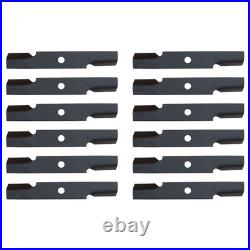12 High Lift Mower Blades Fits Exmark Zero Turn Mower 48 Deck Repl. 103-6401-S