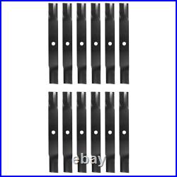 12pcs For JOHN DEERE 60 ZTRAK Z925M Z930M Z930R Z950A Z960A Mower Blades 12pcs For JOHN DEERE 60 ZTRAK Z925M Z930M Z930R Z950A Z960A Mower Blades