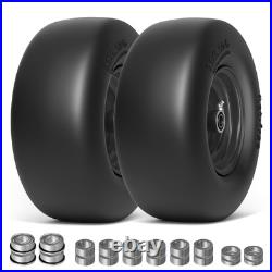 13x6.50-6 Lawn Mower Tires Flat Free, Zero Turn Mower Front Tires for Residen