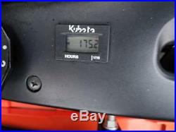 17 Kubota ZD326 Diesel Zero Turn Mower 60'' Pro Deck Very Low Hours Barely Used