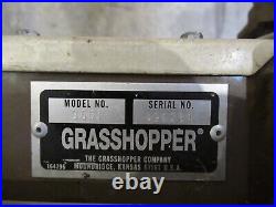 1999 Grasshopper Model 9661 Front-Mount Flip 61'' Side Discharge Mower Deck