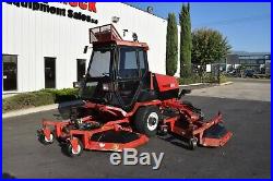 2002 Toro Groundsmaster 580-D Diesel Commercial Lawn Mower Tractor Cab WithAC