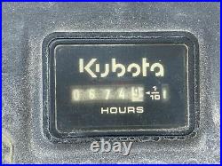 2005 KUBOTA ZG20F ZERO TURN MOWER With 48 MOWER DECK, 675 HOURS, 20 HP KOHLER GAS