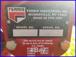 2007 Ferris IS4500Z 72 deck 28 hp Cateroillar diesel used mower ZT 1042 hours