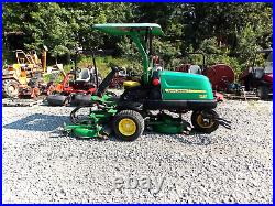 2012 JOHN DEERE 7400 TERRAIN CUT 3 Deck DIESEL 68 ROTARY LAWN MOWER 1,553 HRS