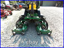 2012 JOHN DEERE 7400 TERRAIN CUT 3 Deck DIESEL 68 ROTARY LAWN MOWER 1,553 HRS