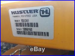 2013 Hustler Raptor 42 deck with mulch kit 21.5 HP Kawasaki used zeroturn mower