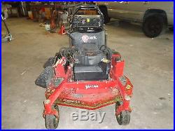 2014 Exmark 48 Vantage stand on Commerical Hydro Turn Lawn Mower. 700 hours