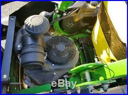 2014 John Deere zeroturn 72 deck DFS bagger 31hp Kawasaki engine ZT used 142 hr