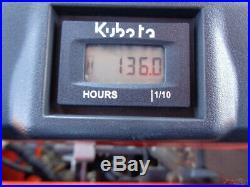 2016 Kubota ZD1011 Zero Turn Mower, 19HP Diesel, 48in Hyd Lift Deck, 136 Hours