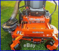 2018 Kubota Z726x 60in Zero Turn Only 58hrs! With Collection System Susp Seat