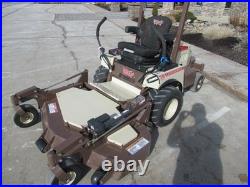 2024 Grasshopper Diesel 725DT 61 Side Discharge Zero Turn Mower with 317 Hrs