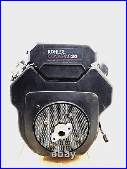 20HP Kohler Command Horizontal Shaft Engine CH20-64510 1993 Grasshopper 720K