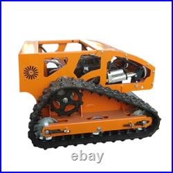 21in Tracked Remote Control Lawn Mower Garden Automatic Grass Cutter Wolfequip