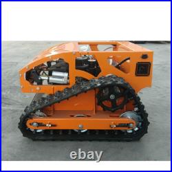 21in Tracked Remote Control Lawn Mower Garden Automatic Grass Cutter Wolfequip