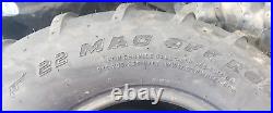 22.5x11.00-10 OTR 22 Magnum Chevron Tire 4ply Zero Turn Mower Pro Grade R-1 Lug