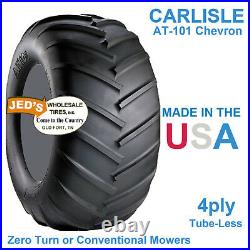 24x12.00-12 Carlisle AT-101 Chevron Tire 4ply Zero Turn Mower Pro Grade R-1 Lug