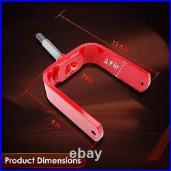 2X Caster Yoke For 52 60 72 Exmark Lazer Z Triton Next Lazer Z Toro Z Master