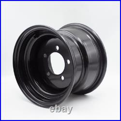 2 Pack 10x7 Wheel Rim for Zero Turn Mower Golf Cart 10 Rim 5x4.5 Bolt Circle