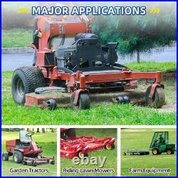 2 Pack Tubeless Zero Turn Mower Tires, Smooth Tread