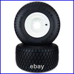 (2) Super Turf Tire Assemblies 18x9.50-8 Toro TimeCutter eXmark Quest 110-6883