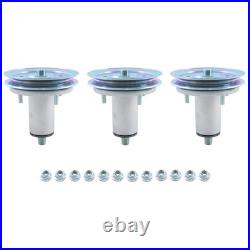 3PK For Gravely Ariens 52 Deck Spindle Assembly withPulley 51537200 51528000 New