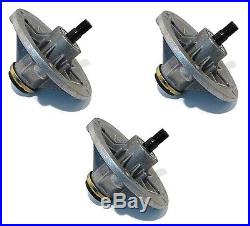 (3) SPINDLE HOUSING ASSEMBLIES with Shafts for Toro TimeCutter 42 50 Deck Mowers