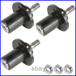 3 Spindle Assembly fits Dixie Chopper 300441 10161 zero-turn 50 60 Short Shaft