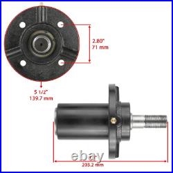 3 Spindle Assembly fits Dixie Chopper 300441 10161 zero-turn 50 60 Short Shaft