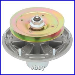 3pc Spindle Pulley Assy For John Deere 757 737 F687 Zero-Turn Mower 54 60 Deck