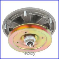 3pc Spindle Pulley Assy For John Deere 757 737 F687 Zero-Turn Mower 54 60 Deck