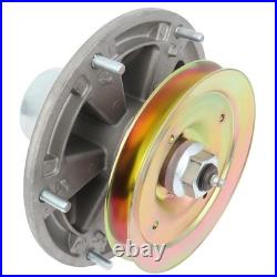 3pc Spindle Pulley Assy For John Deere 757 737 F687 Zero-Turn Mower 54 60 Deck