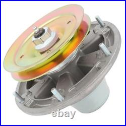 3pc Spindle Pulley Assy For John Deere 757 737 F687 Zero-Turn Mower 54 60 Deck