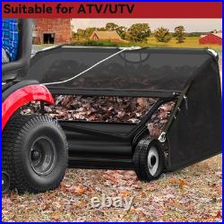 42 Tow behind Lawn Sweeper Leaf Collector Pull behind Grass Sweeper Large Hoppe