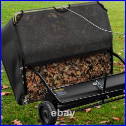 42 Tow behind Lawn Sweeper Leaf Collector Pull behind Grass Sweeper Large Hoppe