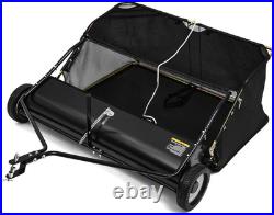 42 Tow behind Lawn Sweeper Leaf Collector Pull behind Grass Sweeper Large Hoppe