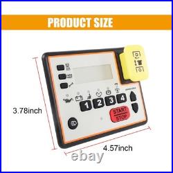 486-0057-00 Control Panel Console Keypad For Spartan Mowers EFI KGZ XD Zero Turn 486-0057-00 Control Panel Console Keypad For Spartan Mowers EFI KGZ XD Zero Turn