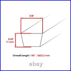 48 Deck Belt for Hustler Fastrak FX600 FR691 FS651 GXV630 FS691 FX691 791335