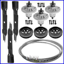 48 Deck Spindle Pulley Blade Belt for John Deere 44L777 Z245 EZtrak Residential