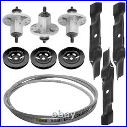 48 Deck Spindle Pulley Blade Belt for John Deere 44L777 Z245 EZtrak Residential